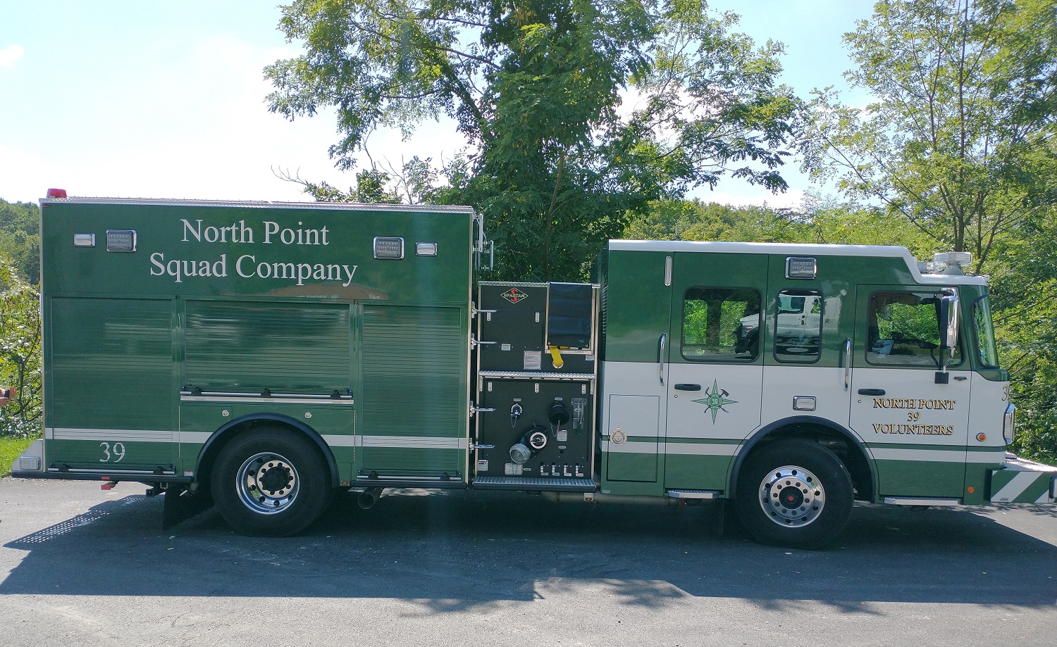 North Point FD- Spartan ERV Pumper