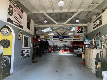 Interior of All Tire in San Francisco